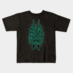 Bat Ornate Kids T-Shirt